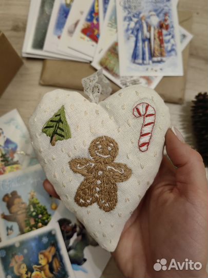 Игрушка елочная Сердце