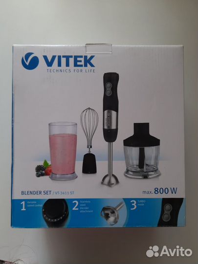 Блендер погружной vitek