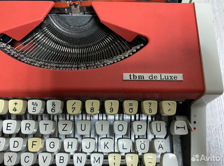 Печатная машинка unis tbm dе Luxе