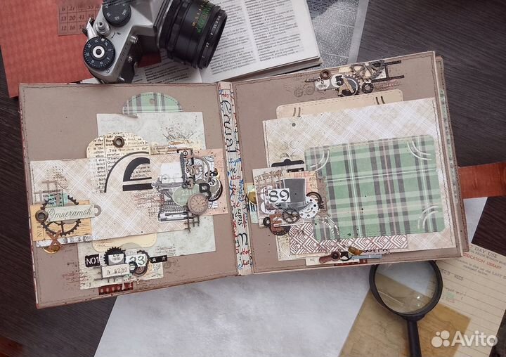 Фотоальбом ручной работы 
