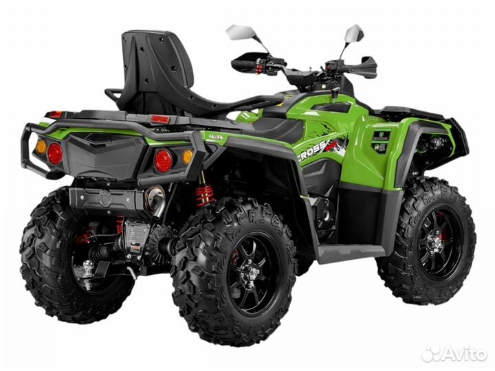 Квадроцикл Aodes(Аодес) ATV800 двухместный зеленый