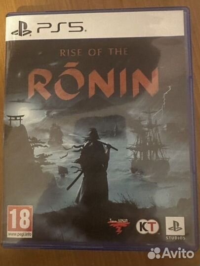 Rise of the ronin ps5 диск