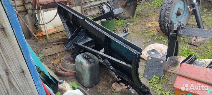 Отвал на трактор мтз снегоуборочный