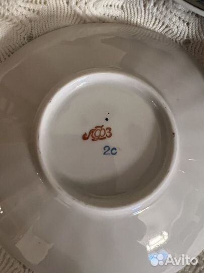 Чайные пары лфз СССР 12 пар