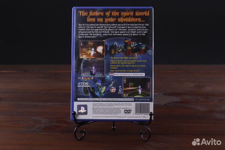PS2 Casper Spirit Dimensions PAL Лицензия