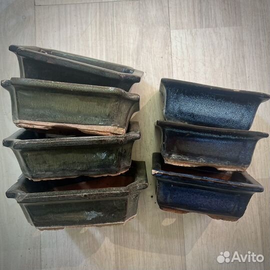 Бонсайницы, плошки, горшки керамические