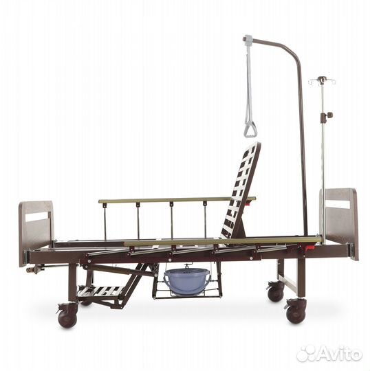 Кровать механическая юг-6 с туалетным устройством