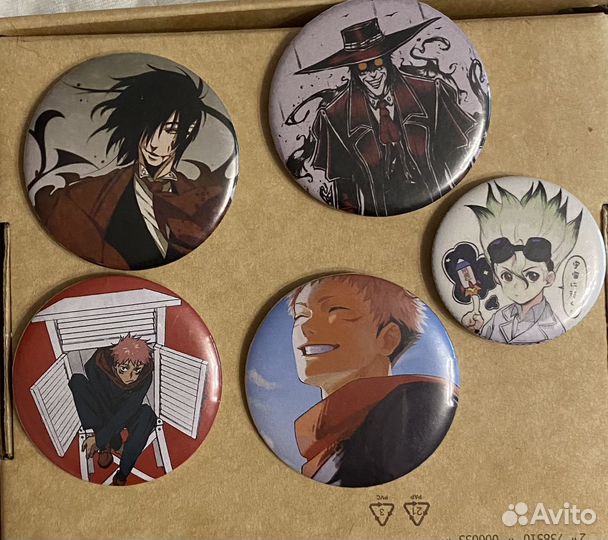 Аниме значки