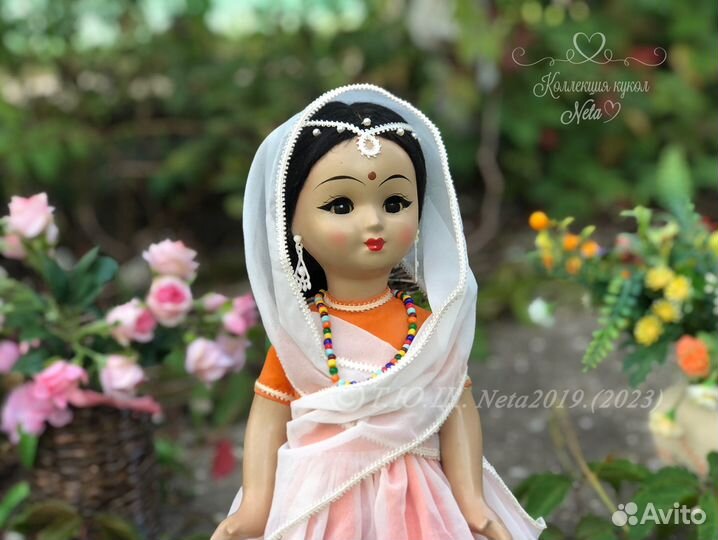 Кукла Ивановская. Опилочная. СССР