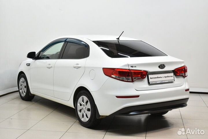 Kia Rio 1.6 МТ, 2016, 110 000 км