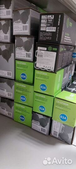 Картриджи HP 283a cactus