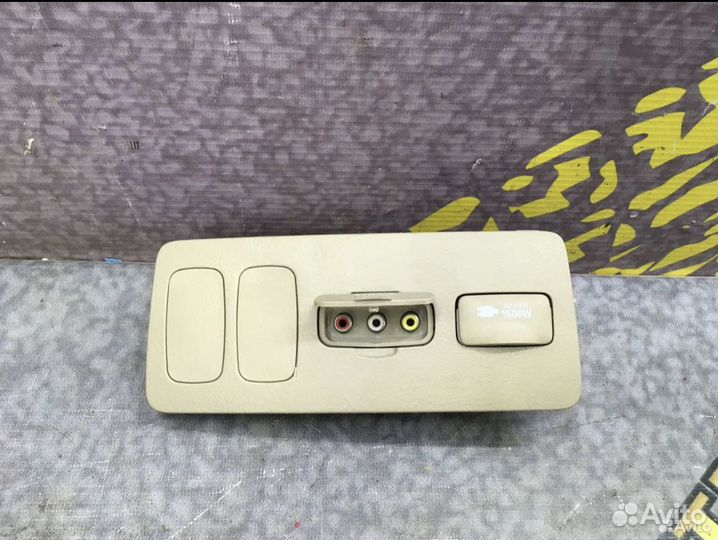 Блок разъем подзарядки AUX Альфард Alphard 2004