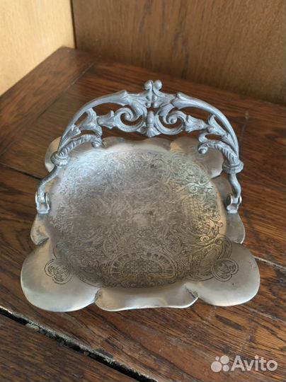 Ваза конфетница на лапах sheffield