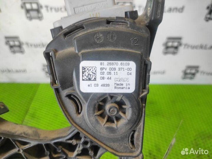 Педаль газа Man Tgs