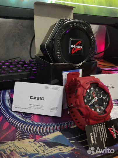 Casio G-shock GA-100B-4A