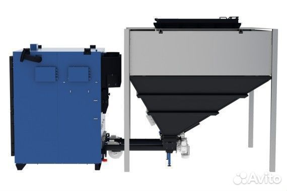 Автоматический котел Zota robot 150 кВт, бункер
