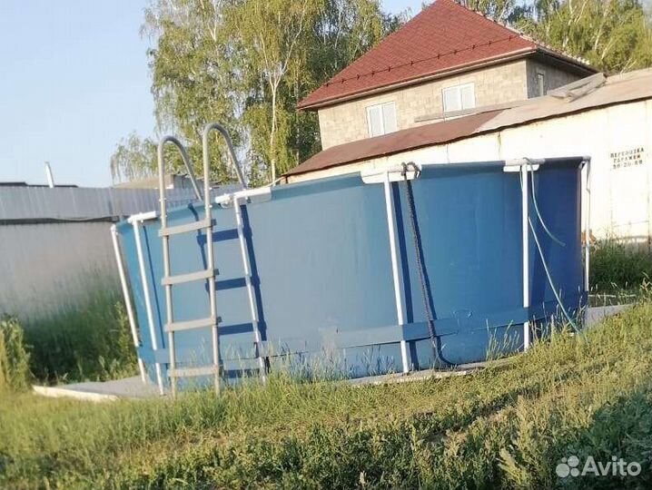 Каркасный бассейн 366 на 122