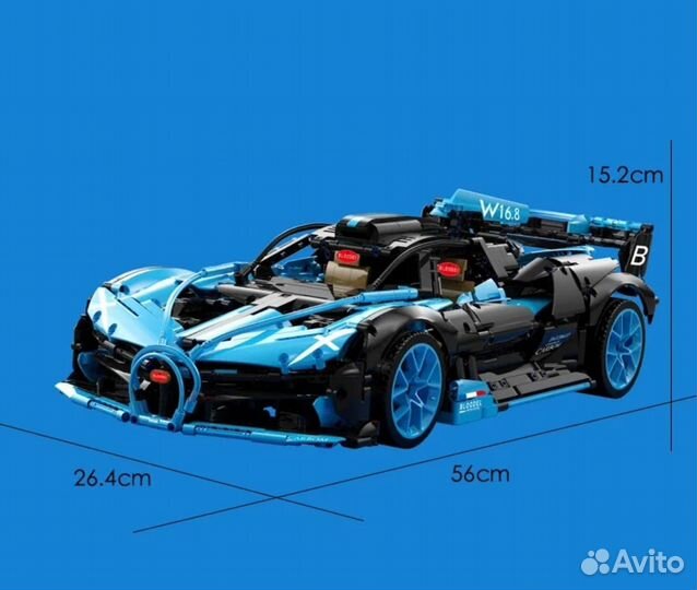 Конструктор Автомобиля Bugatti, Бугатти