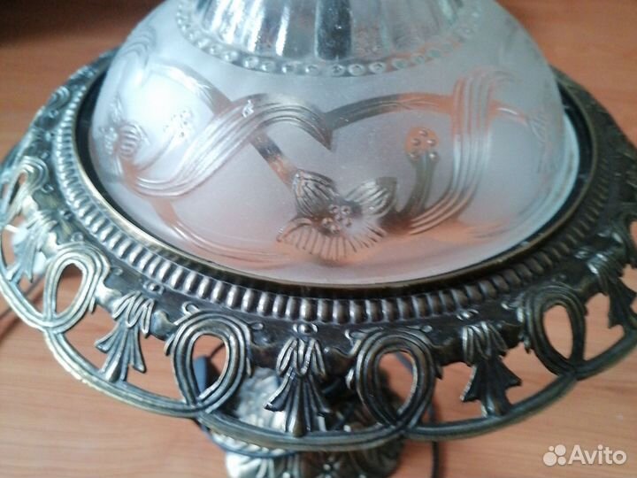 Лампа настольная винтаж