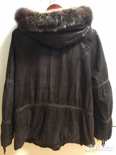 Куртка кожаная демисезон