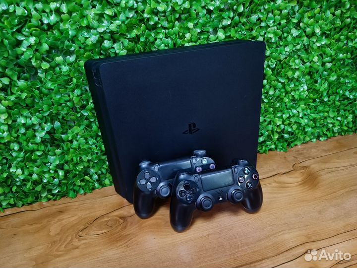 Игровая приставка Sony PlayStation 4 Slim 1Tb Черн