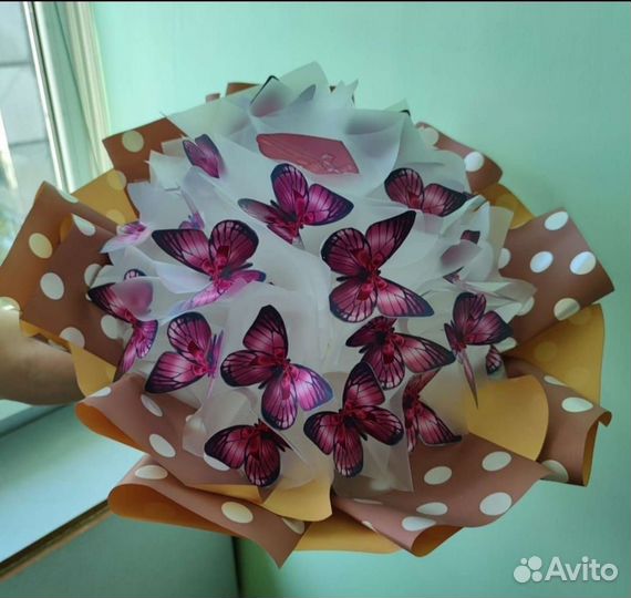 Букет из бабочек