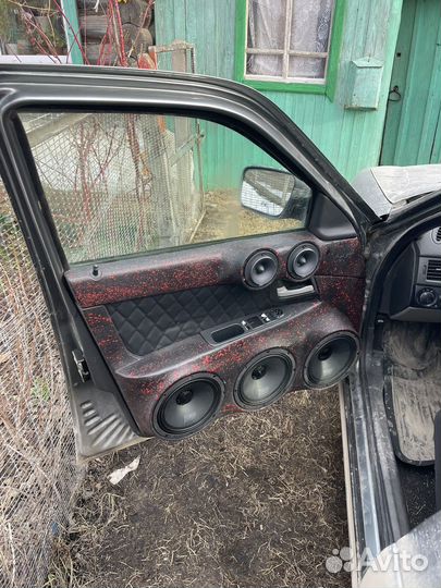 Дверные карты priora под 3 20 и 2 рупора