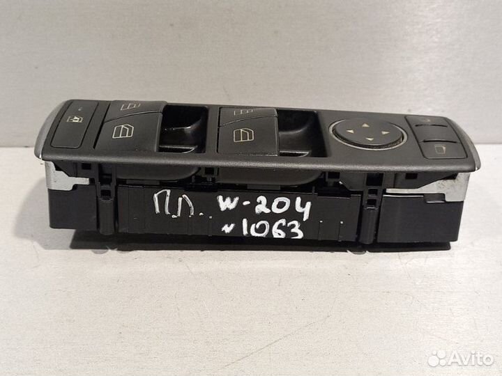 Блок управления стеклоподъемниками передний левый