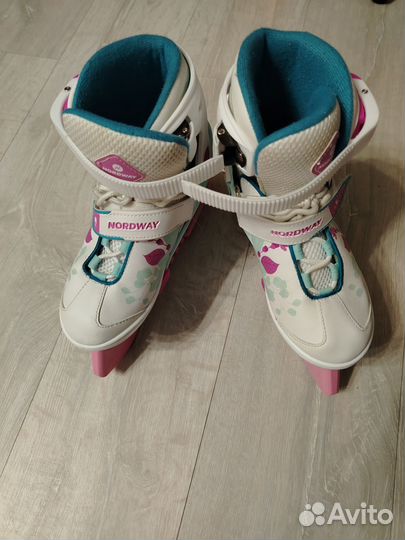 Коньки детские раздвижные nordway 31 36