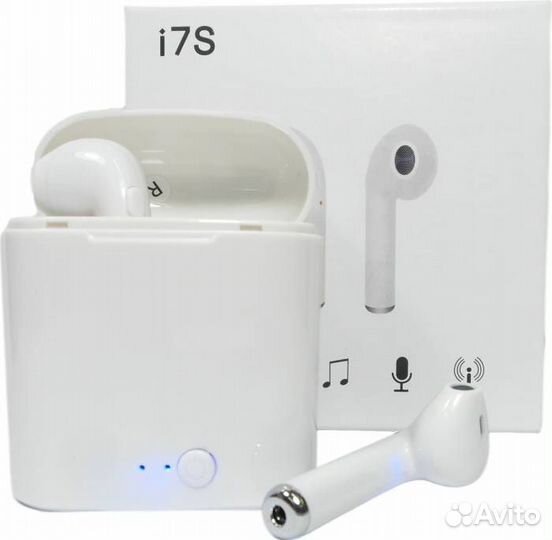 Bluetooth наушники TWS i7sx (в комплекте: зарядный