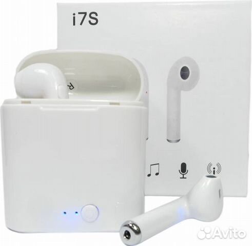 Bluetooth наушники TWS i7sx (в комплекте: зарядный