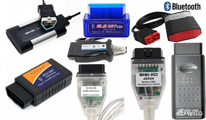 Автосканеры, диагностическое оборудование для авто