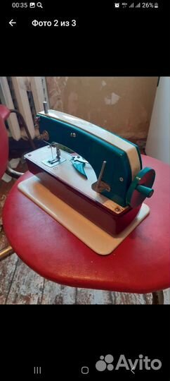 Детская швейная машинка СССР