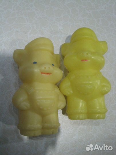 Винтаж: Три поросенка-Игрушка СССР