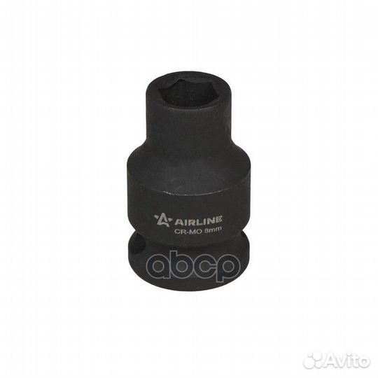 Головка ударная торцевая 3/8 DR шестигранная 8 мм