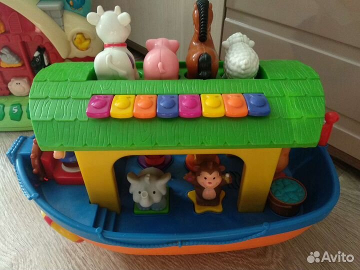 Корабль Ноев ковчег и Chicco ферма музыкальная