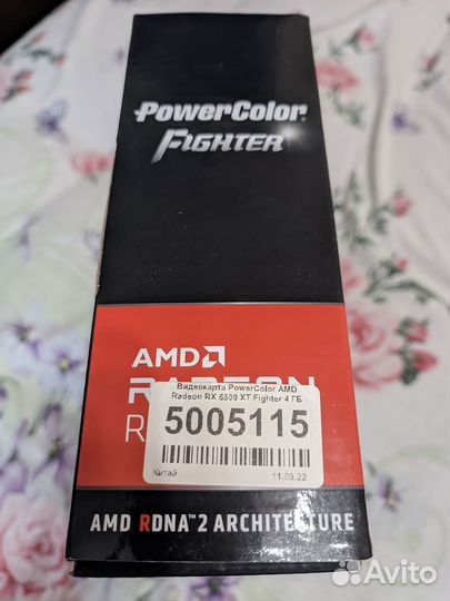 Видеокарта PowerColor AMD Radeon RX 6500 XT Fighte