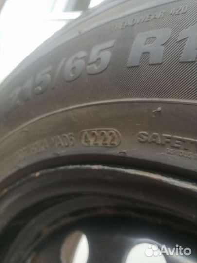 Колеса r16 летние 5*114.3 215/65 kumho hp91