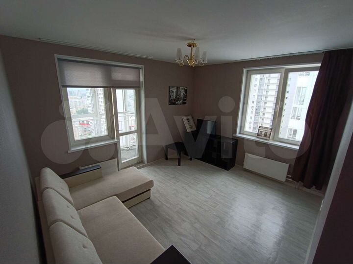 2-к. квартира, 54 м², 23/25 эт.