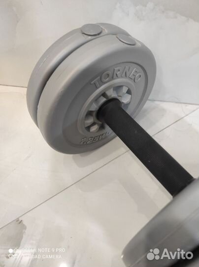 Гантели разборные