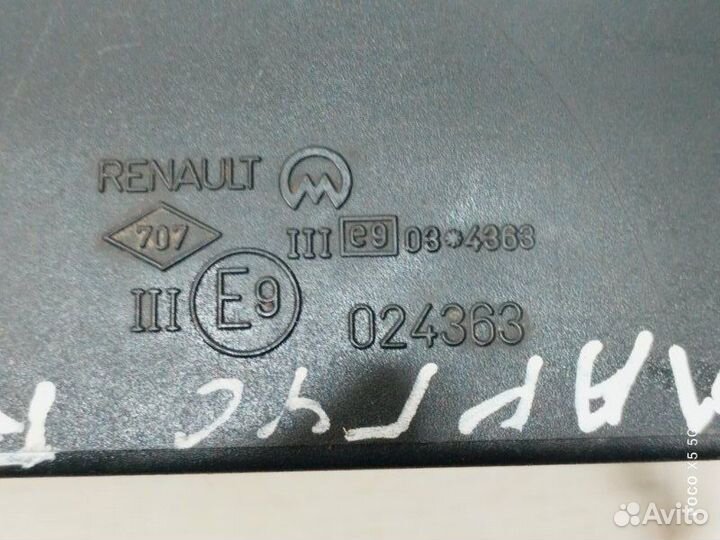 Зеркало механическое правое LADA Largus универсал