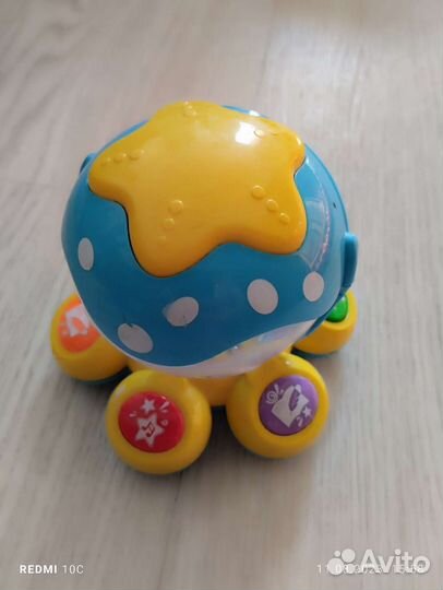 Музыкальная игрушка Осьминог