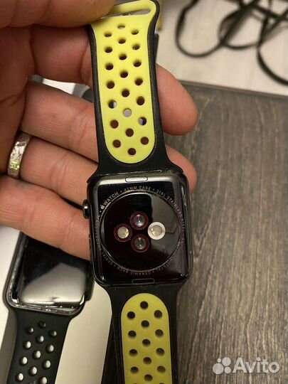 Часы apple watch 3 42mm nike