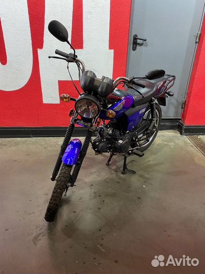 Новый Мопед 2023 (лёгкий мотоцикл) 50/110см Альфа