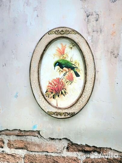 Панно-рамка Птица