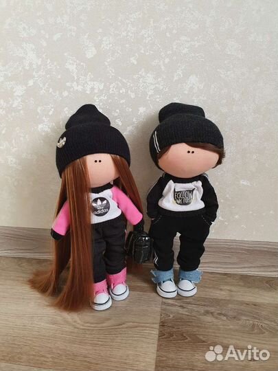 Текстильная кукла Тильда