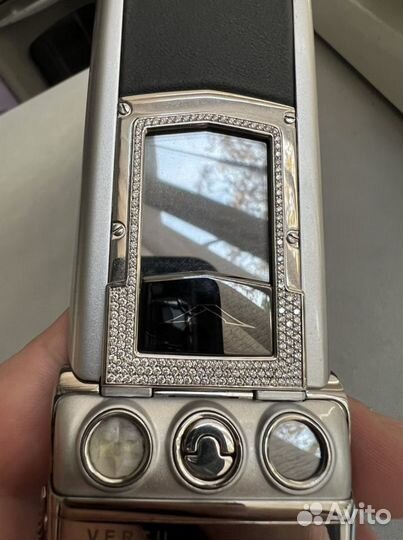 Vertu Ayxta Diamond Ceramic Keys Black