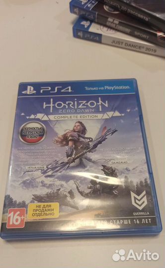 Игра Horizon Zero Dawn с DLC(Complete Edition) ps4