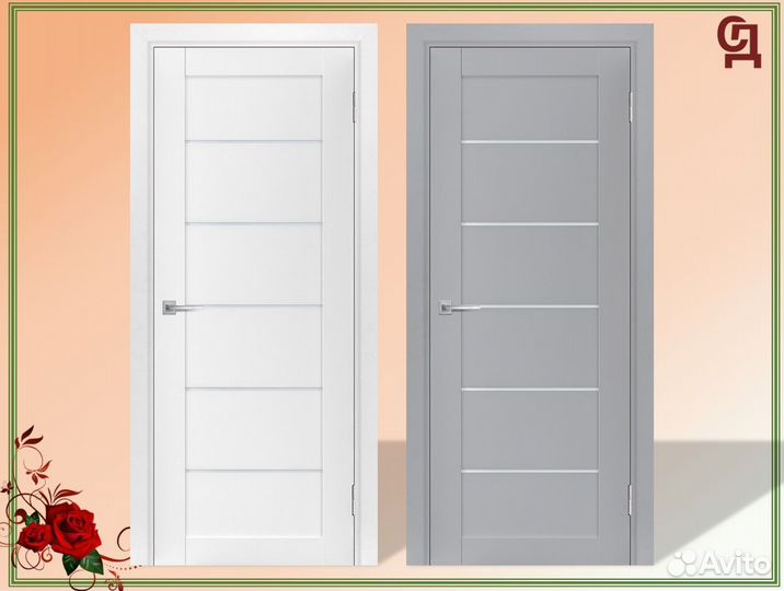 Межкомнатная Дверь Эмалит техно-714