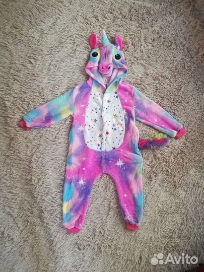 Звёздный Единорог, кигуруми-пижама, рост 100см